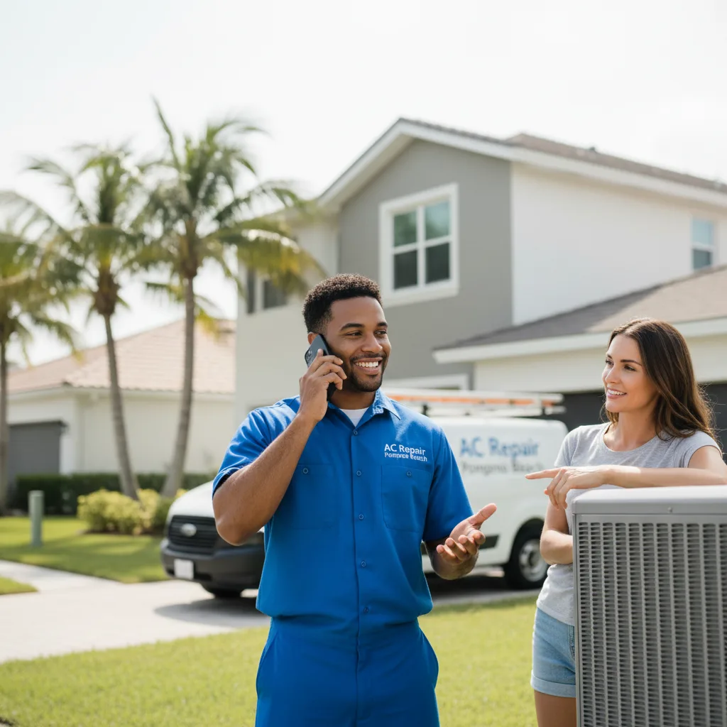 AC Repair Pompano Beach customer support in Woodsfield